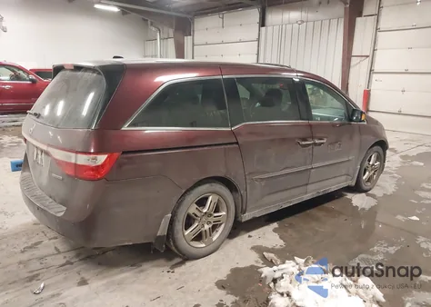 2011 Honda Odyssey Touring/Touring Elite from USA, damaged, VIN 5FNRL5H98BB084832